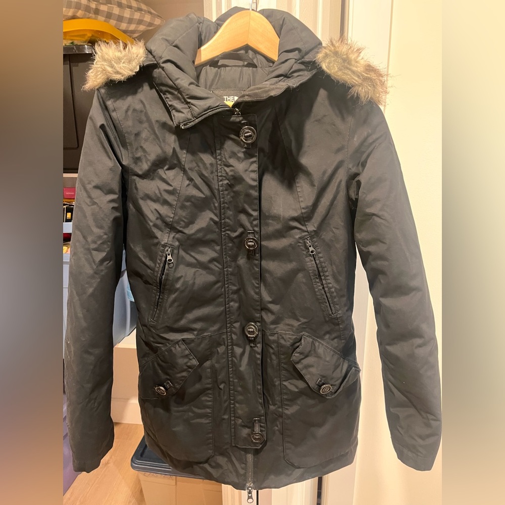 North face down coat women’s small